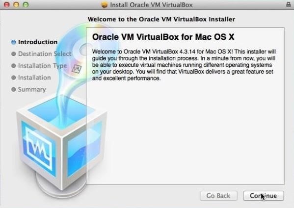bootloader for virtualbox mac os